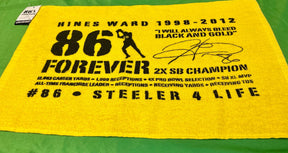 NFL Pittsburgh Steelers Hines Ward #86 Rare Terrible Towel NWT