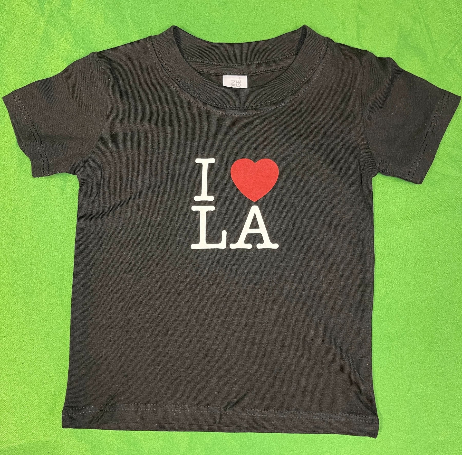 Black "I Heart LA" 100% Cotton T-Shirt Infant Baby 6 Months