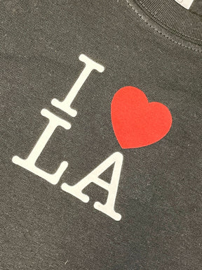 Black "I Heart LA" 100% Cotton T-Shirt Infant Baby 6 Months