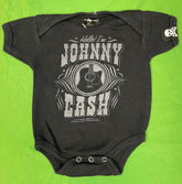 Johnny Cash 100% Cotton Bodysuit/Vest Infant Baby 0-6 Months