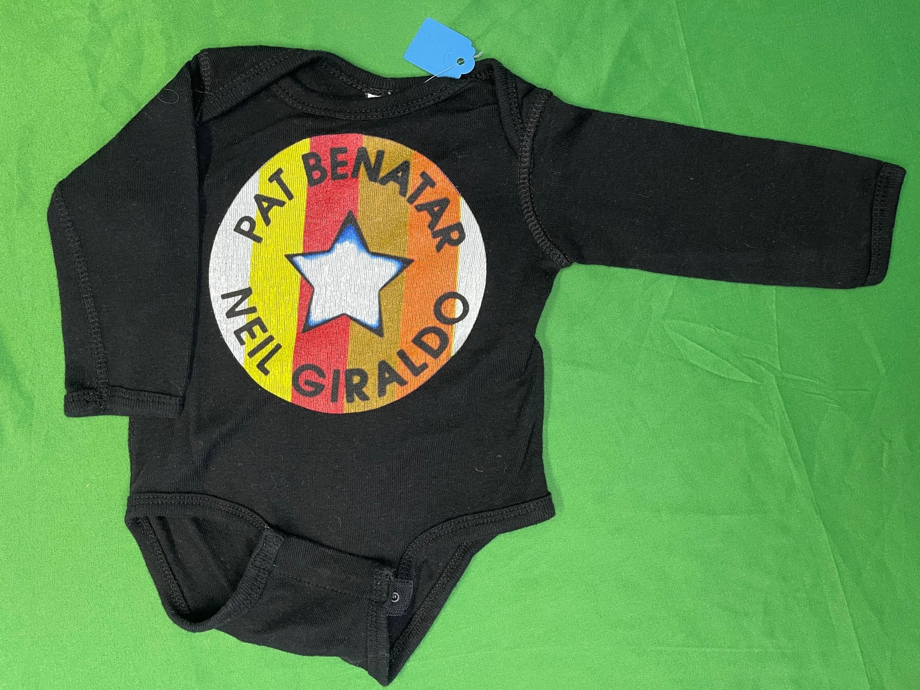 Pat Benatar & Neil Giraldo L/S Bodysuit/Vest Infant Baby 6 Months