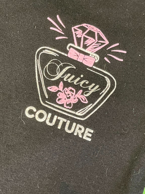 Juicy Couture Perfume Bottle Design Bodysuit/Vest Infant Baby 12 Months