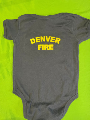 Denver Fire Dept. Uniform 100% Cotton Bodysuit/Vest Infant Toddler 24 Months