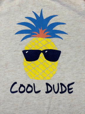 Pineapple "Cool Dude" Romper/Playsuit Infant Toddler 12-18 Months