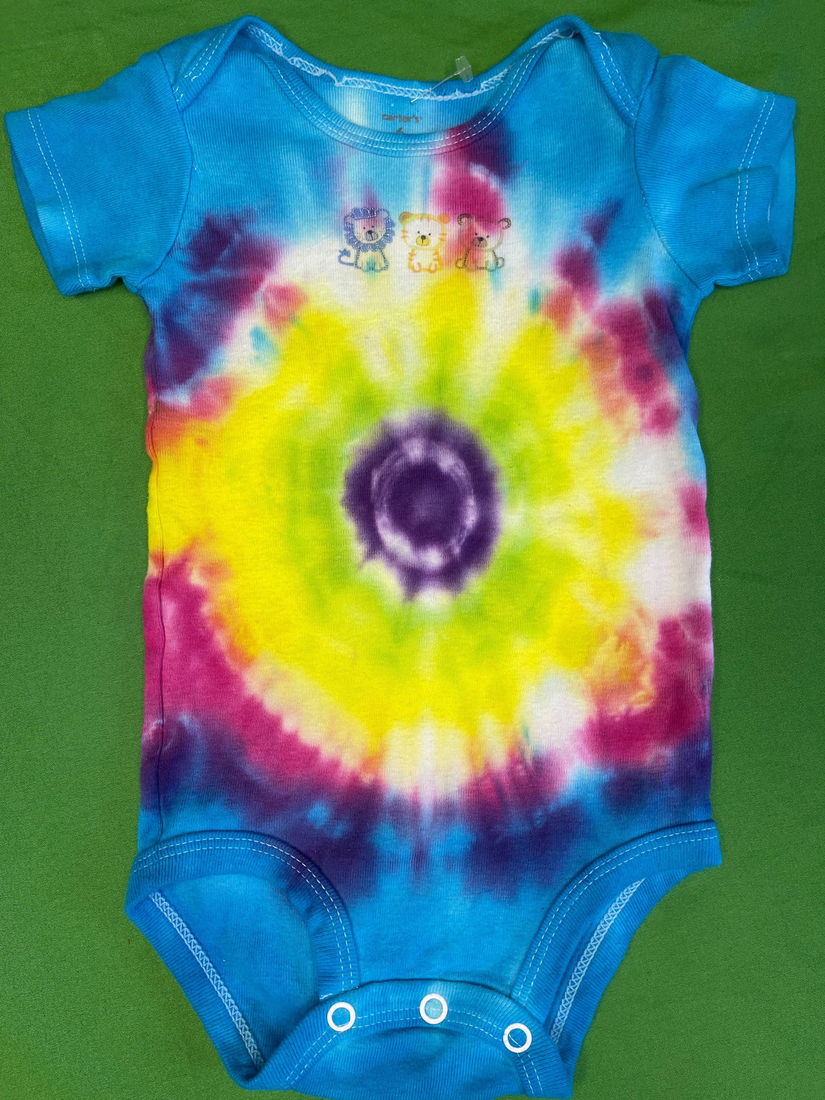 Rainbow Tie-Dye 100% Cotton Bodysuit/Vest Infant Baby 6 Months