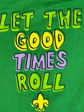 Mardi Gras New Orleans "Let the Good Times Roll" Bodysuit/Vest Infant 3-6 Months