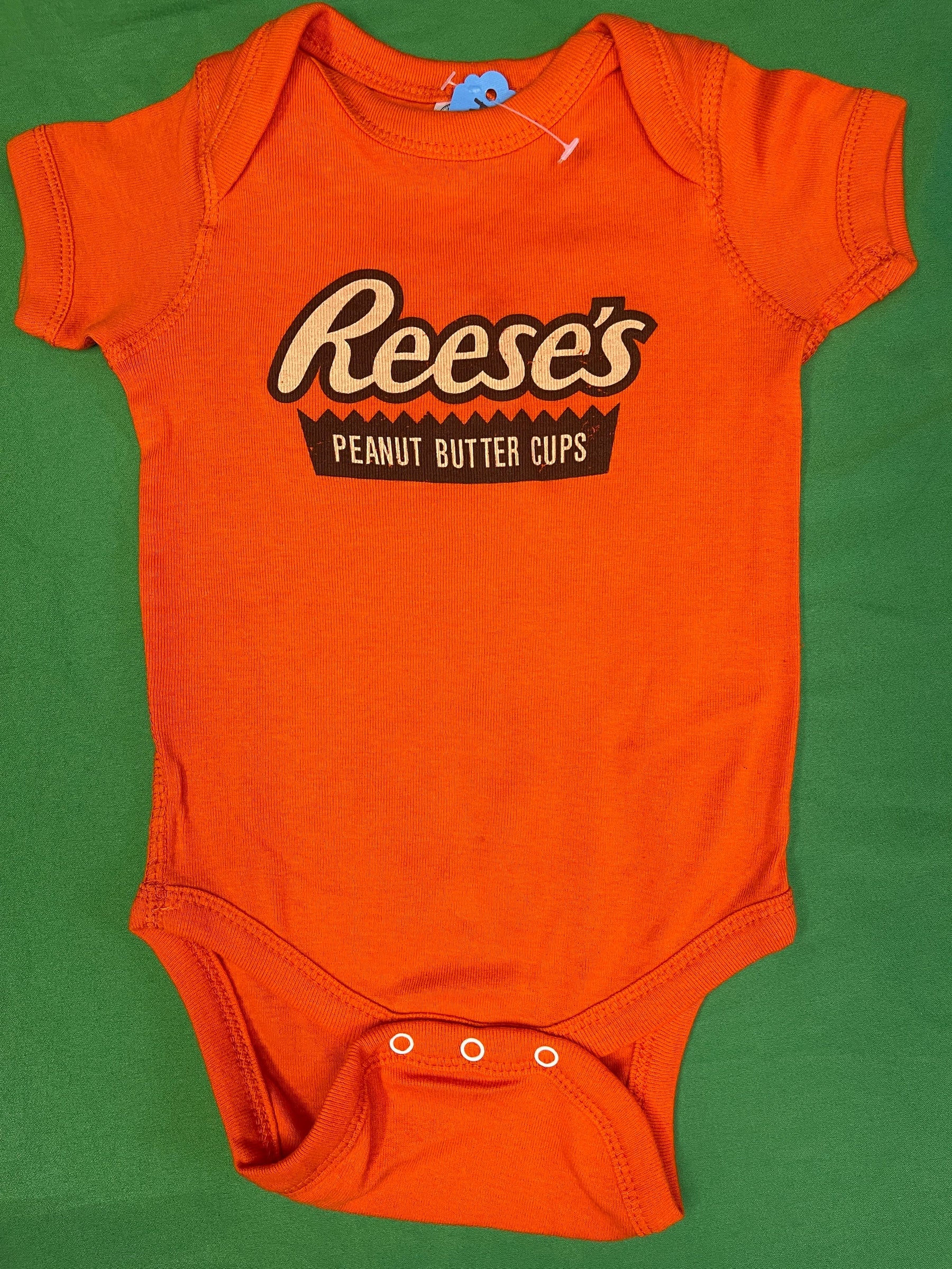 Reese's Peanut Butter Cups 100% Cotton Bodysuit/Vest Infant Baby 6 Months