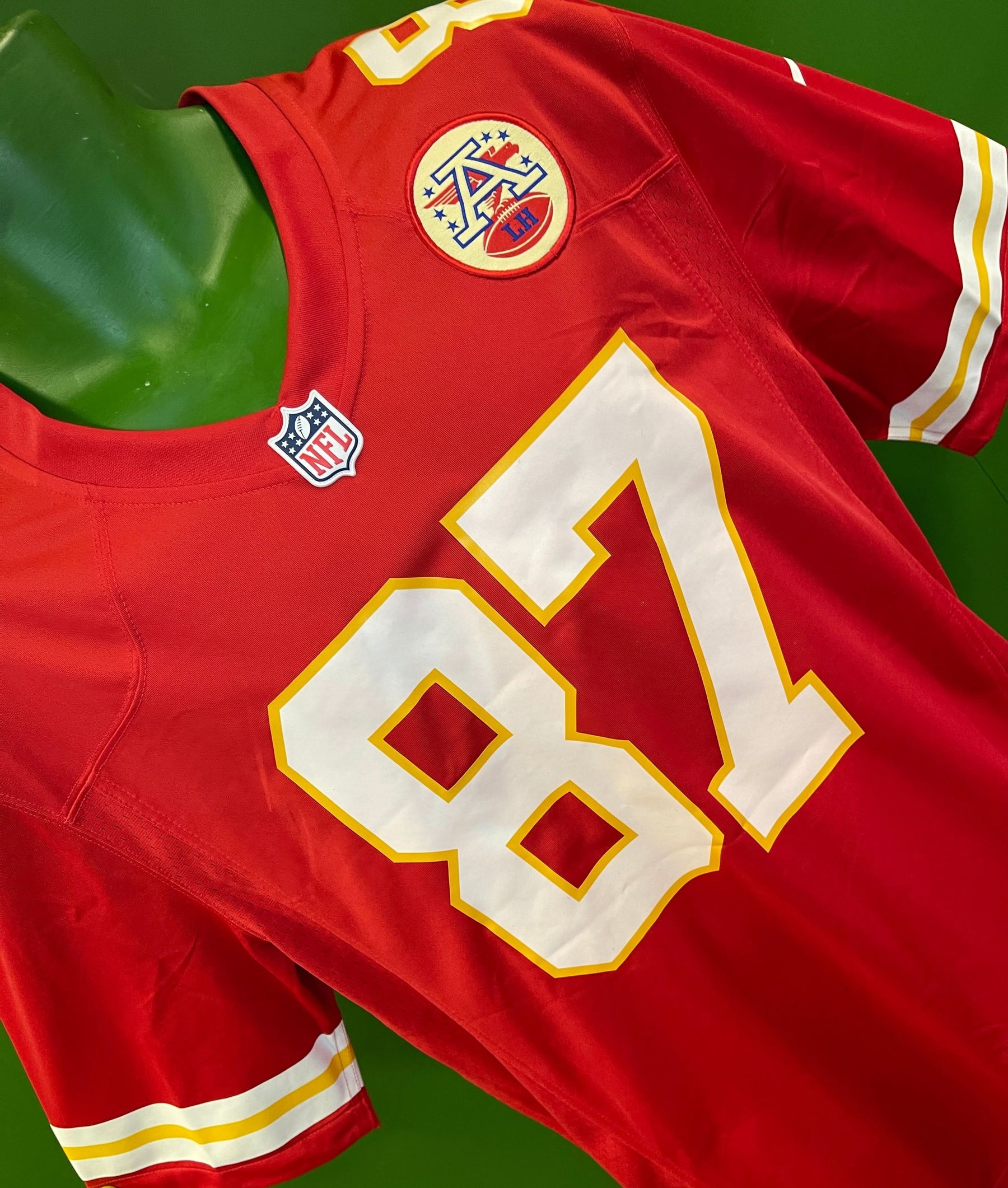 NFL Kansas City Chiefs Travis Kelce #87 Game Jersey Men's Large NWT