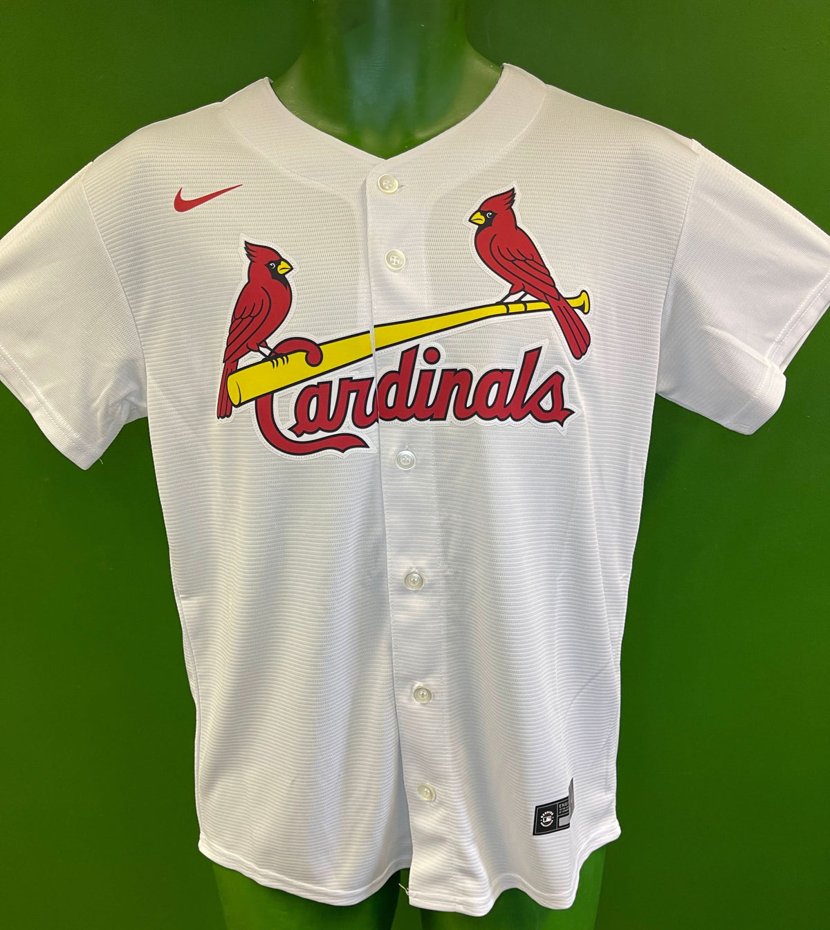 MLB St. Louis Cardinals Button-Up Baseball Jersey Youth Large 14-16 NWT