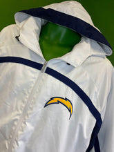 NFL Los Angeles Chargers Sideline Vintage White Coat/Jacket Men's Medium