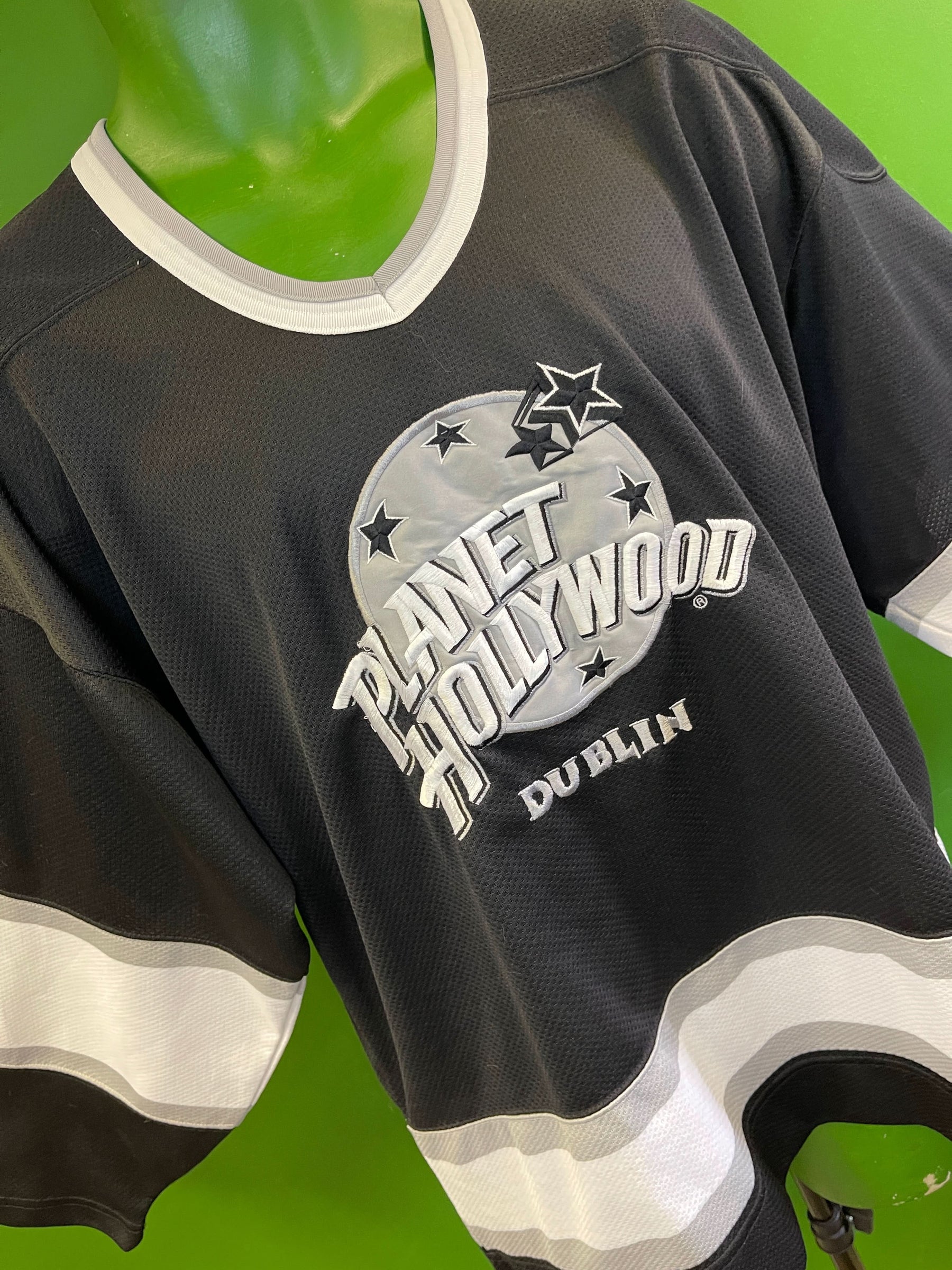 Planet Hollywood Dublin Stitched Hockey-Style Jersey Men's Large