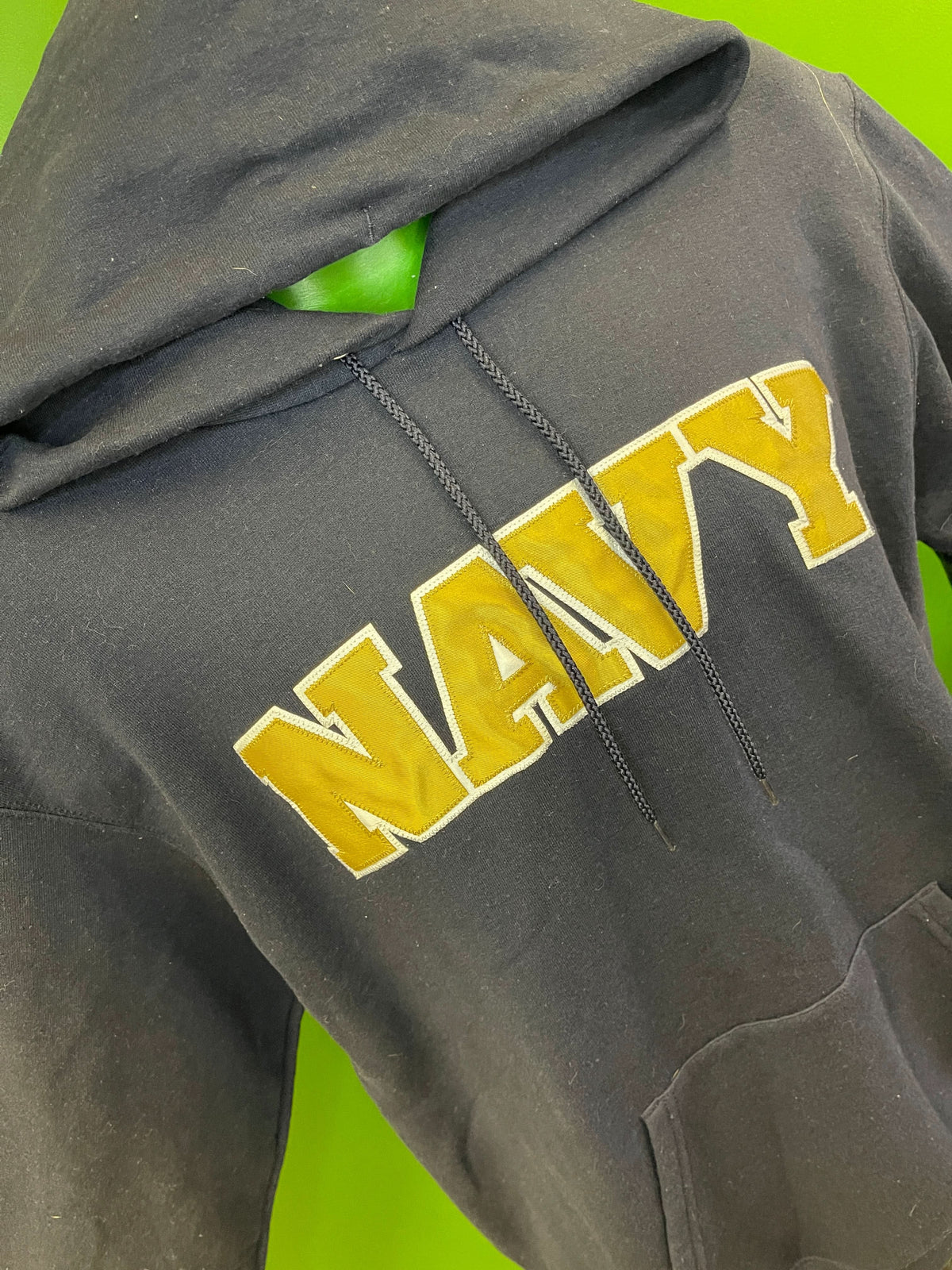 US Navy Champion Stitched Pullover Hoodie Men's Medium