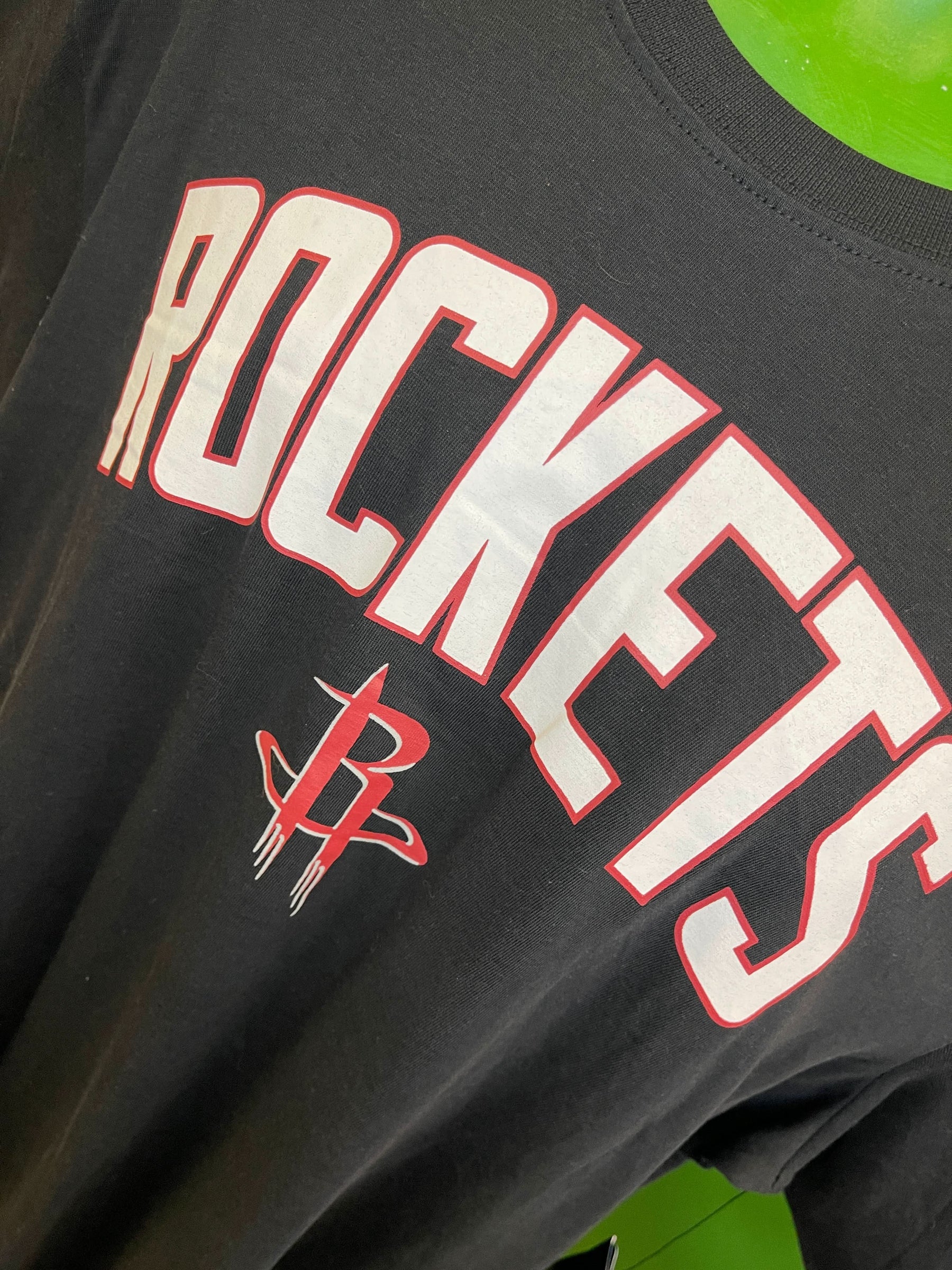 NBA Houston Rockets '47 Brand L/S Black T-Shirt Men's X-Large NWT