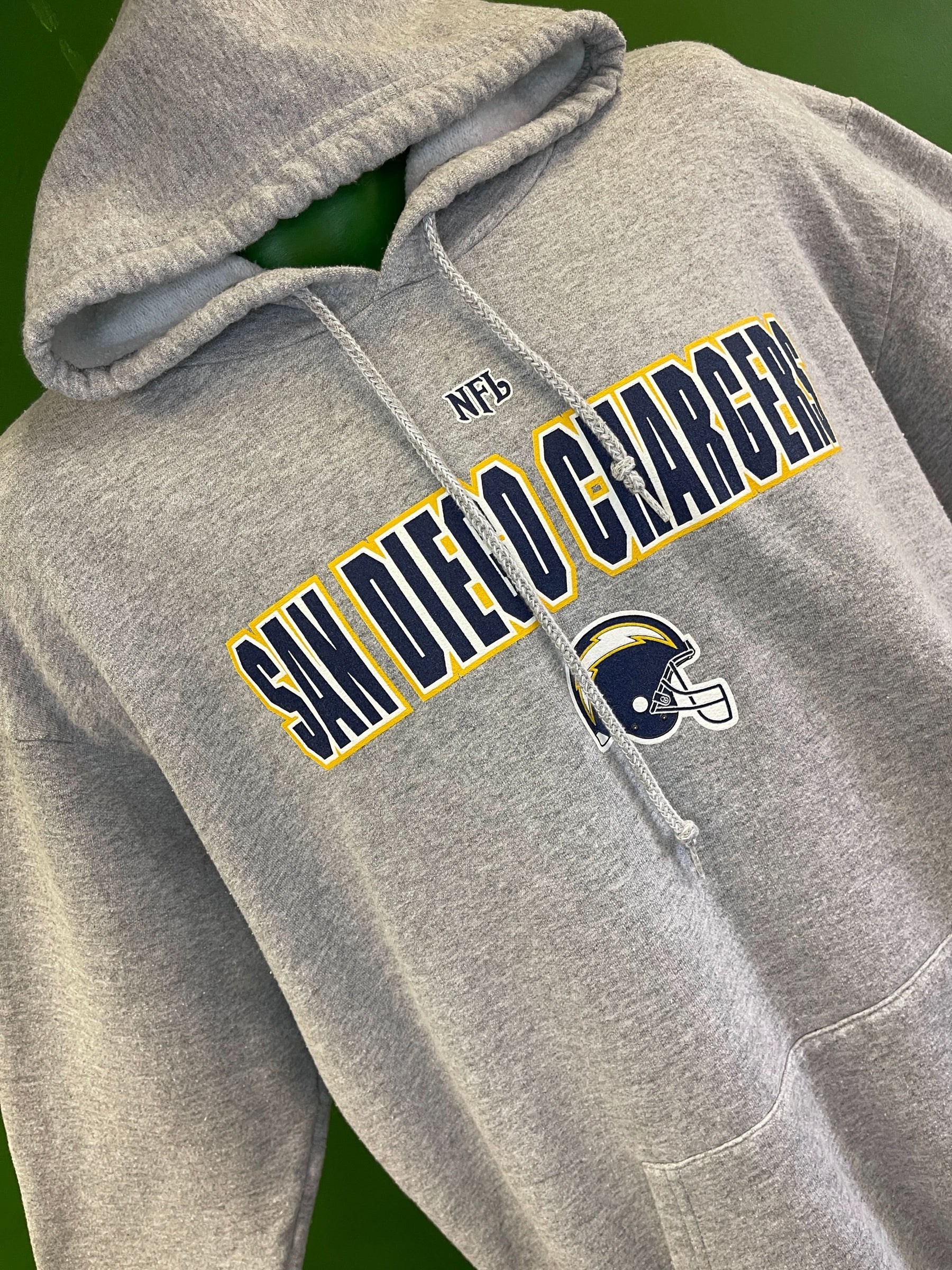 NFL San Diego (Los Angeles) Chargers Vintage Pullover Hoodie Men's Large