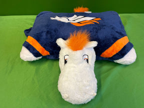 NFL Denver Broncos Miles Mascot Licenced Cuddly Toy Pillow Pet