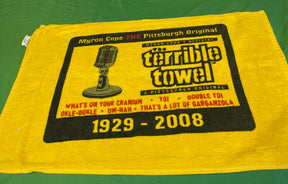 NFL Pittsburgh Steelers Myron Cope Memorial Edition Terrible Towel