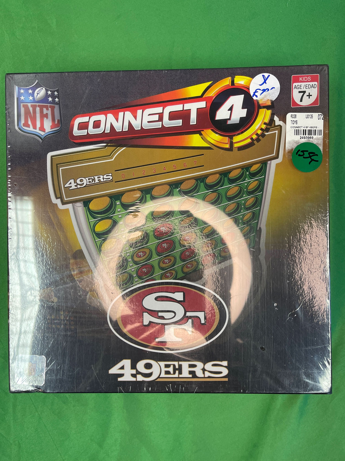 NFL San Francisco 49ers Connect 4 Game NWT