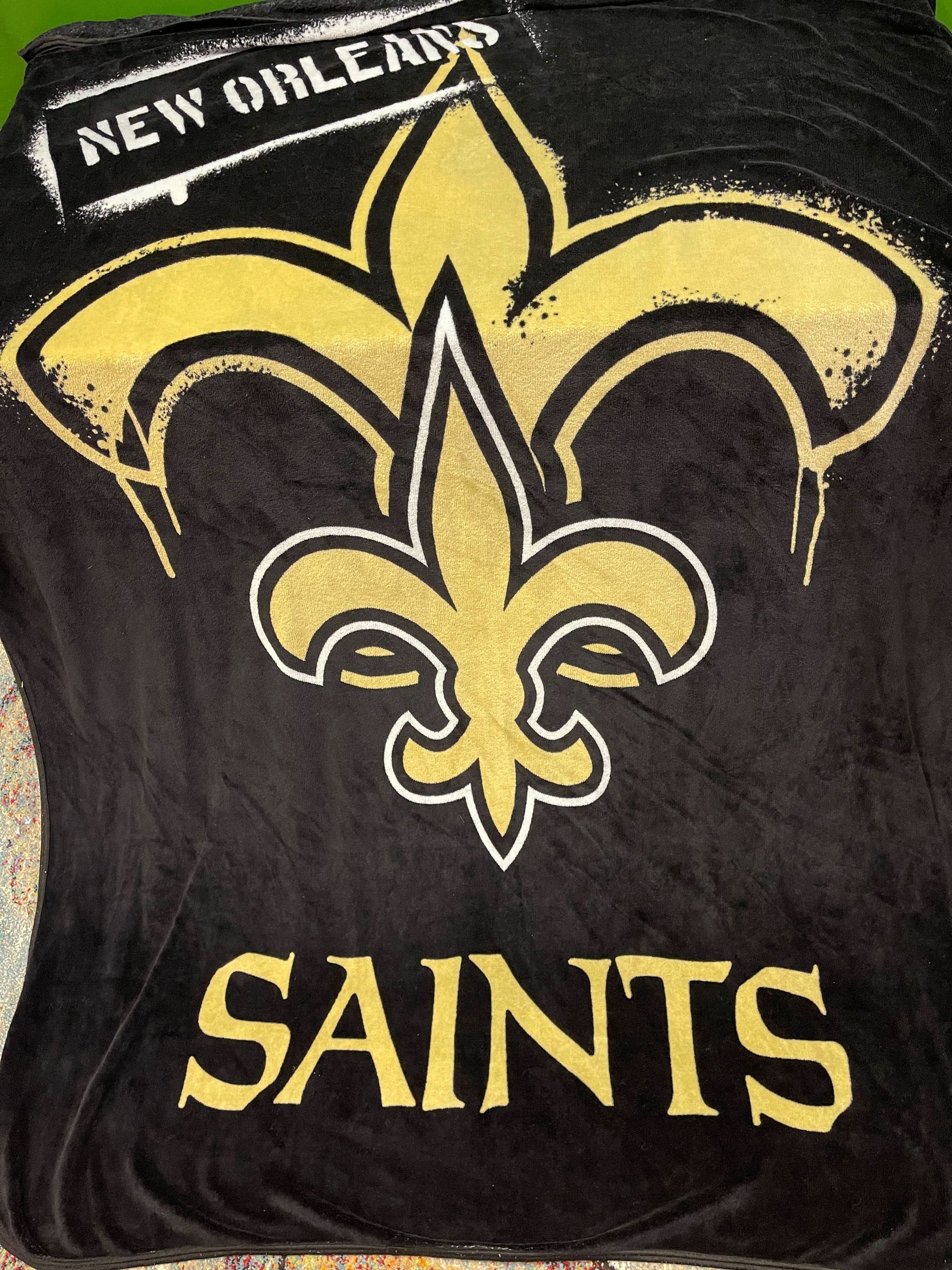 NFL New Orleans Saints Fleece Blanket