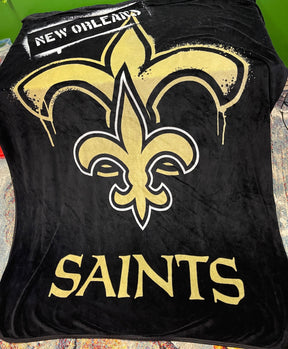 NFL New Orleans Saints Fleece Blanket