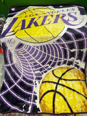 NBA Los Angeles Lakers Thick Fleece Blanket/Throw