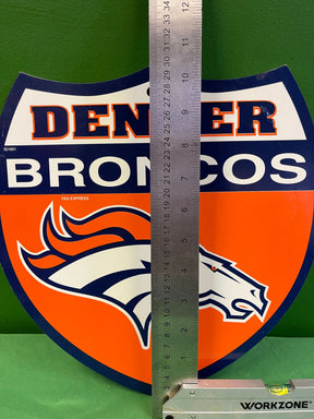 NFL Denver Broncos Officially Licensed Decorative Interstate Sign