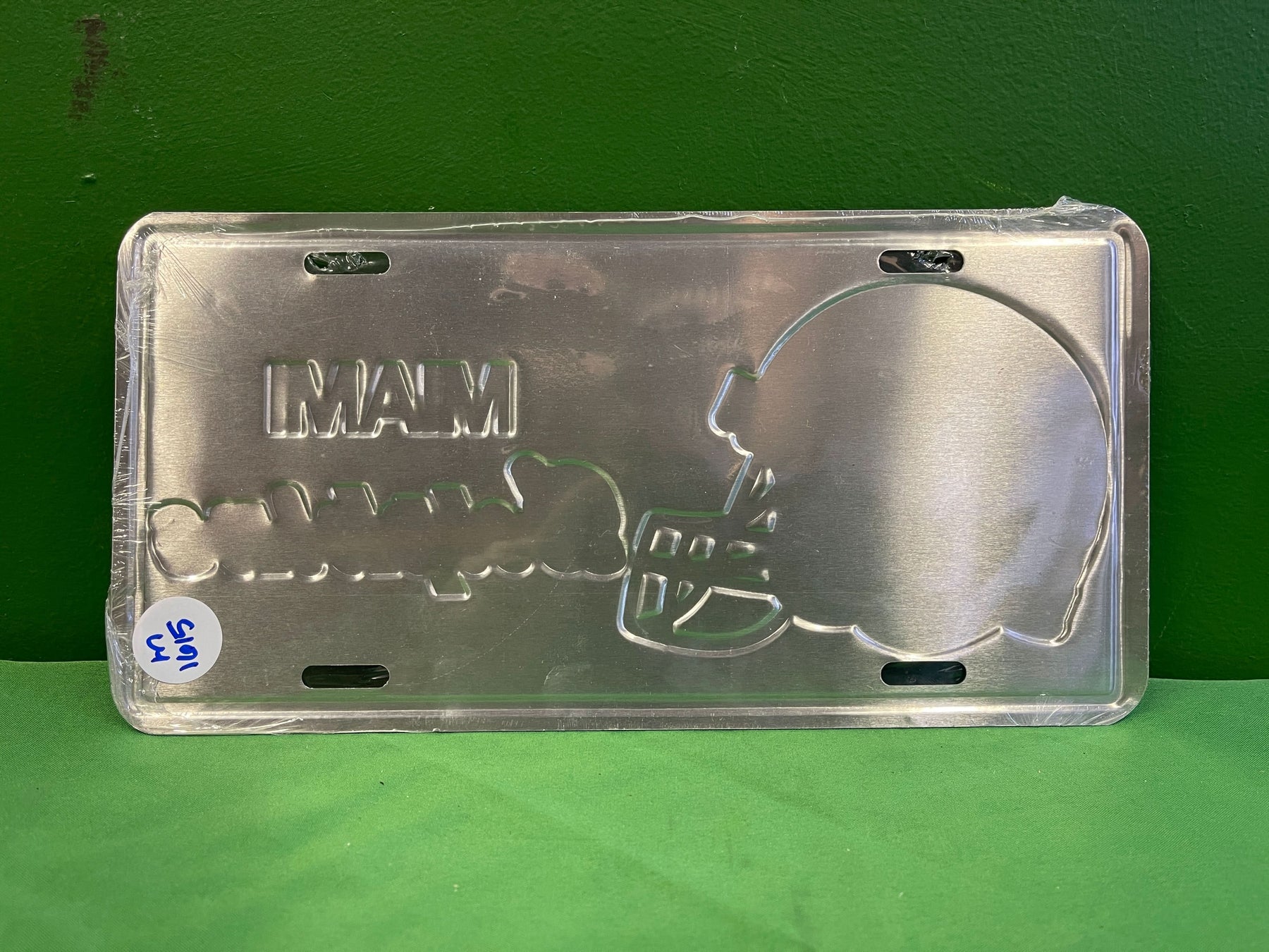 NFL Miami Dolphins Retro Metal License Plate NWT