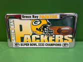 NFL Green Bay Packers Licence Plate Sign & Frame