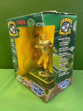 NFL Green Bay Packers Starting Lineup Gridiron Greats 1998 Bart Starr Figure