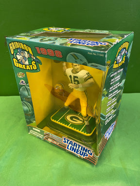 NFL Green Bay Packers Starting Lineup Gridiron Greats 1998 Bart Starr Figure