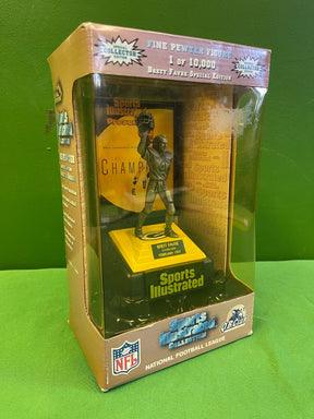 NFL Green Bay Packers Sports Illustrated Brett Favre Pewter Figure