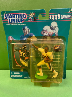 NFL Denver Broncos Starting Lineup Terrell Davis Figure & Card