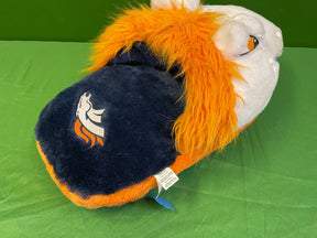 NFL Denver Broncos FOCO Feetoes Miles Mascot Foot Warmer Pillow