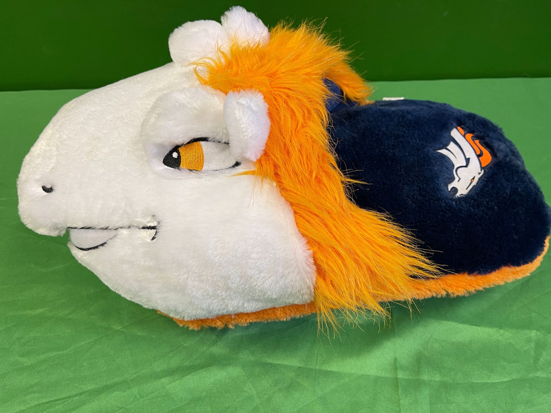 NFL Denver Broncos FOCO Feetoes Miles Mascot Foot Warmer Pillow