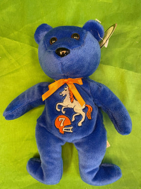 NFL Denver Broncos Celebrity Bears Cuddly Beanie Toy NWT