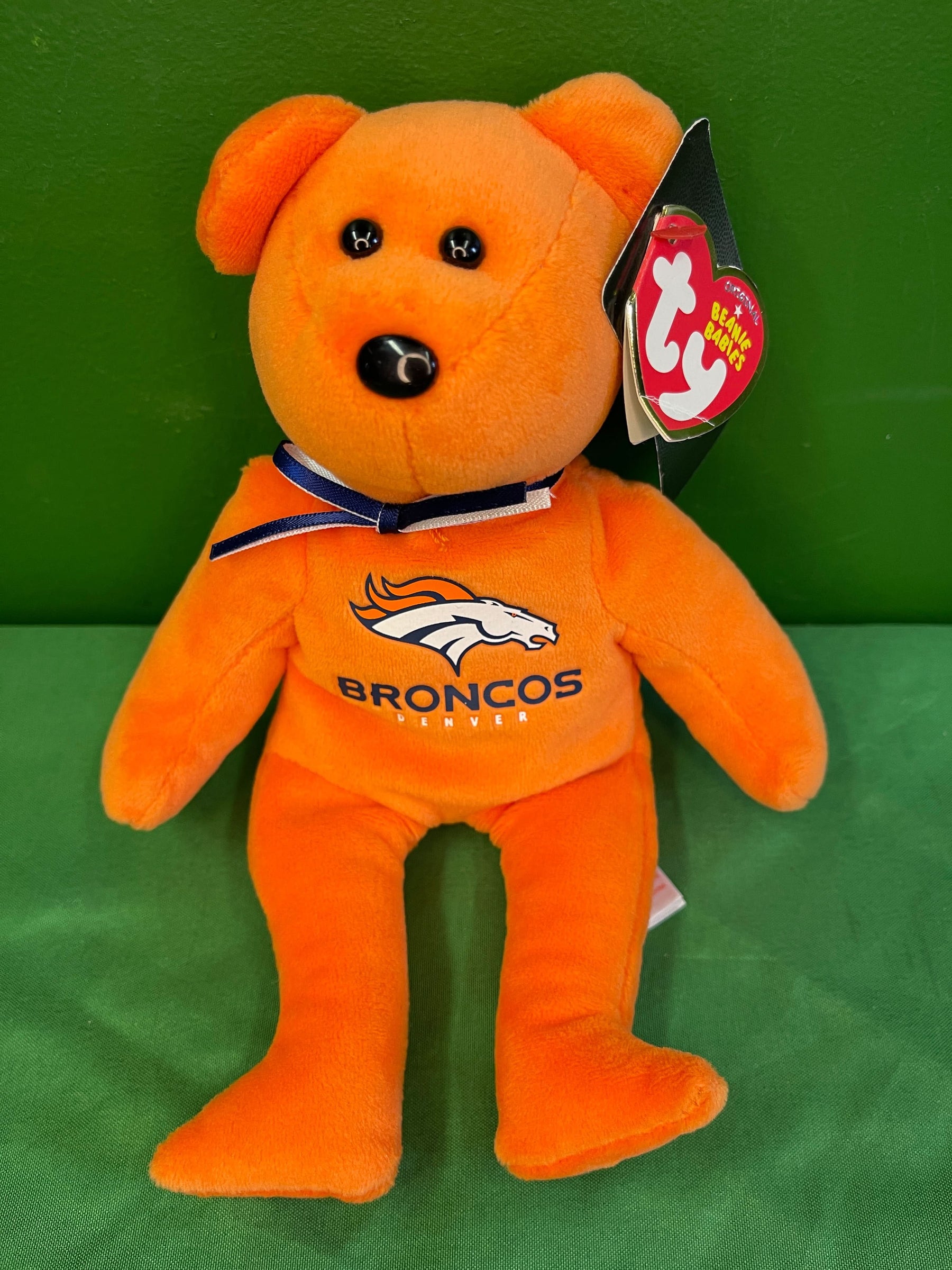 NFL Denver Broncos Licensed 2015 Ty Beanie Baby NWT