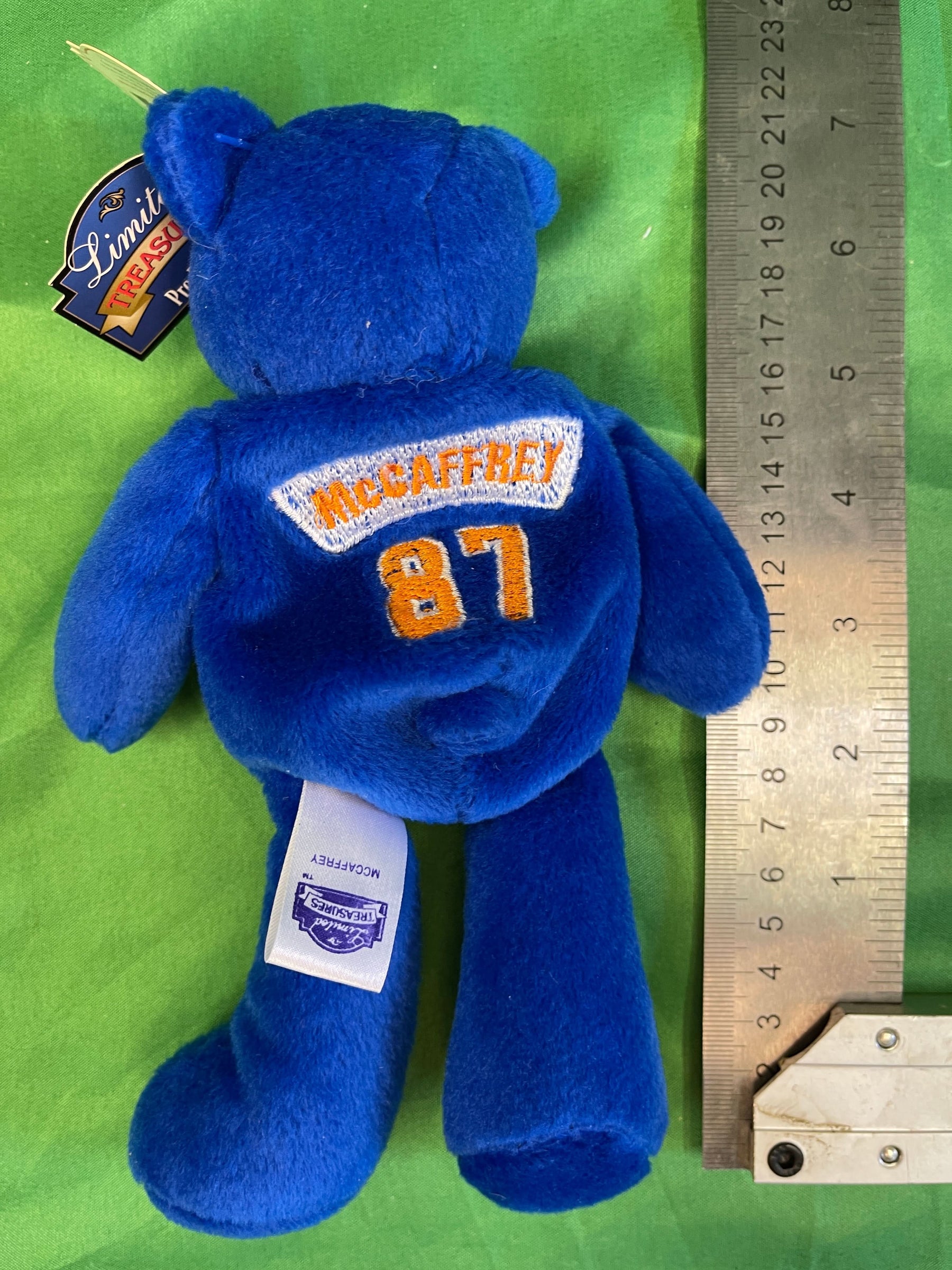 NFL Denver Broncos Ed McCaffrey #87 Pro Bears Cuddly Beanie Toy NWT