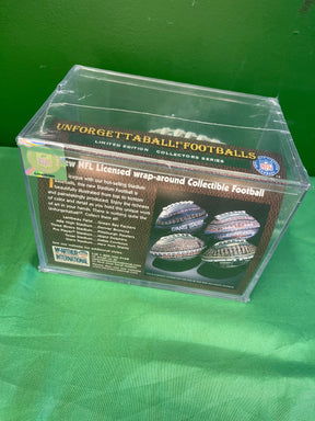 NFL Green Bay Packers Lambeau Field Unforgettaball Collectable Mini Football NWT