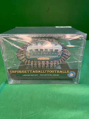 NFL Green Bay Packers Lambeau Field Unforgettaball Collectable Mini Football NWT