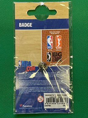 NBA Minnesota Timberwolves Fanatics Metal Lapel Pin Badge NWT