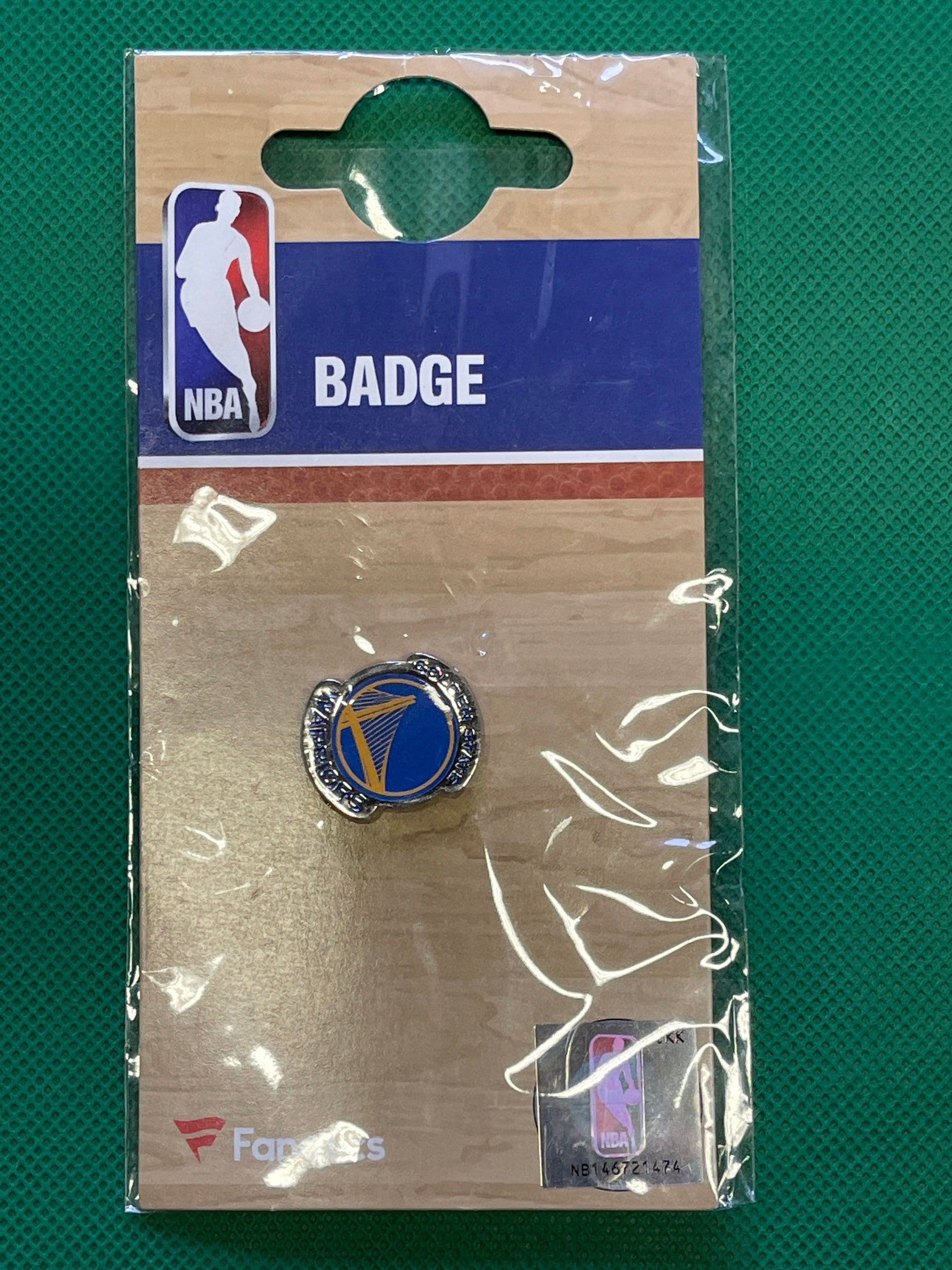 NBA Golden State Warriors Fanatics Metal Lapel Pin Badge NWT