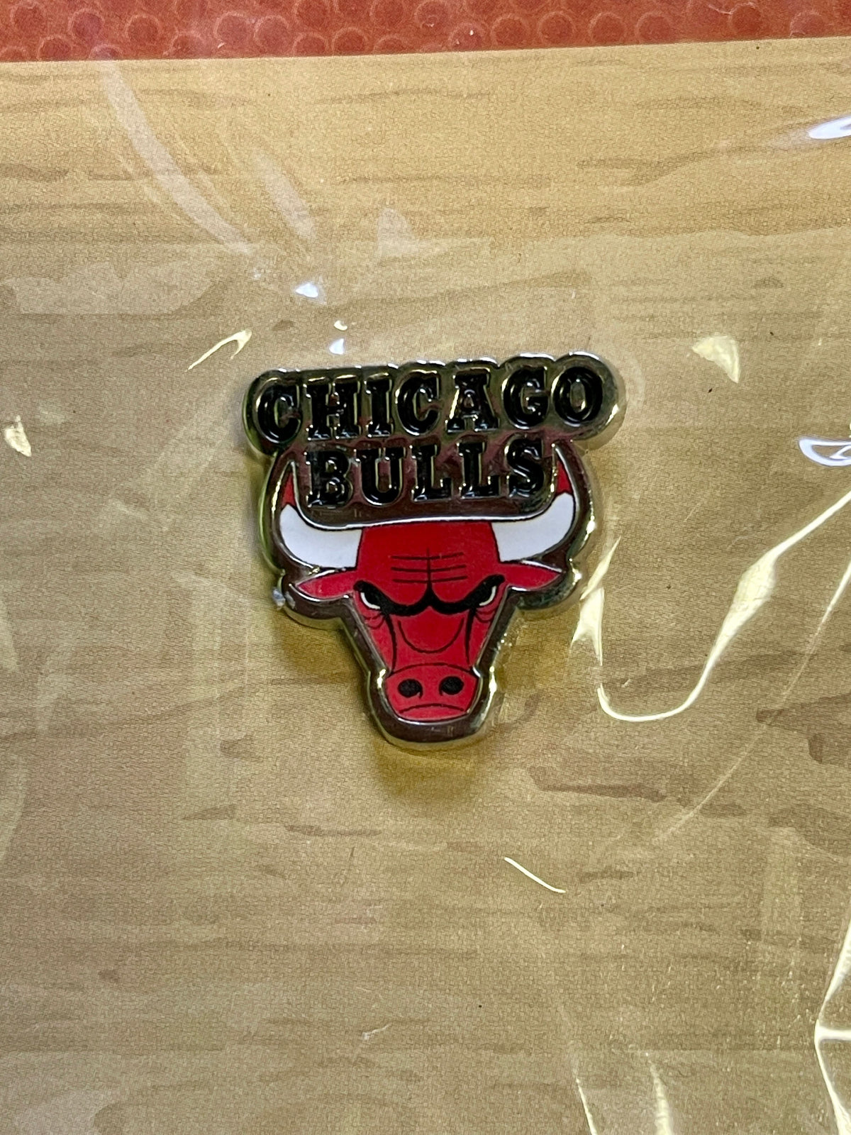 NBA Chicago Bulls Fanatics Metal Lapel Pin Badge NWT