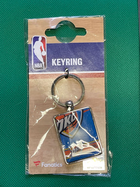 NBA Oklahoma City Thunder Metal Keyring/Key Chain NWT