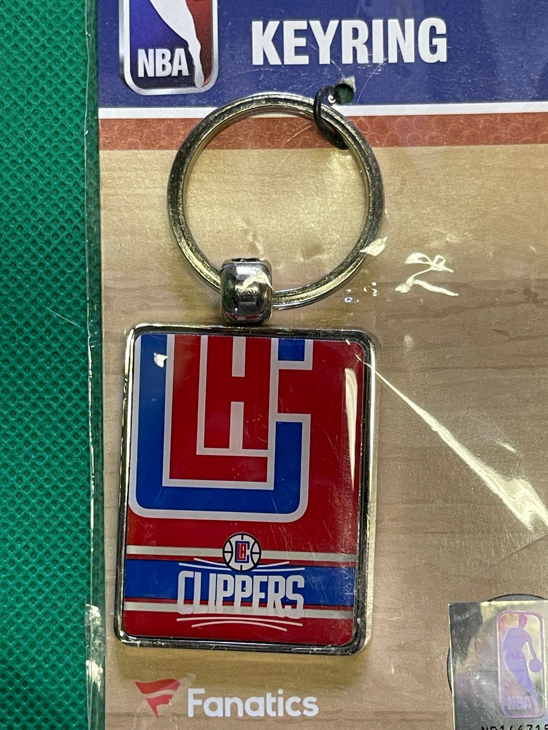 NBA Los Angeles Clippers Metal Keyring/Key Chain NWT