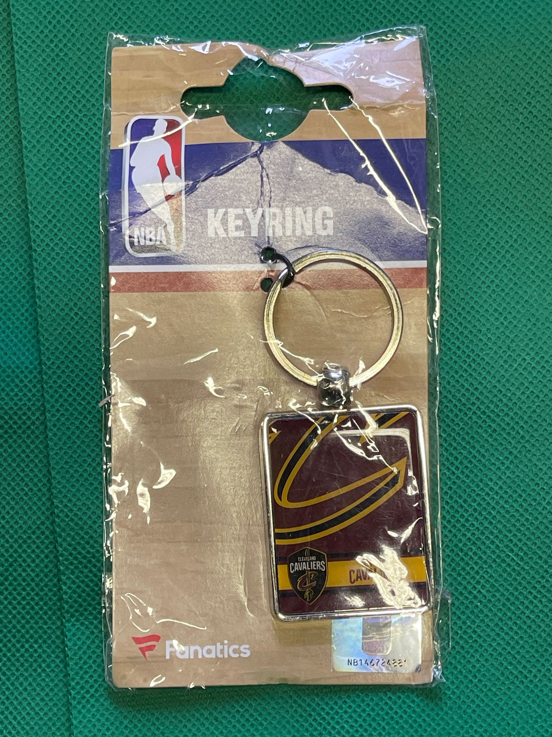 NBA Cleveland Cavaliers Metal Keyring/Key Chain NWT