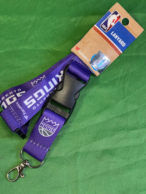 NBA Sacramento Kings Fanatics Combination Lanyard Key Clip NWT