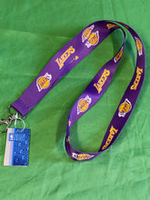 NBA Los Angeles Lakers Purple Clip Lanyard NWT