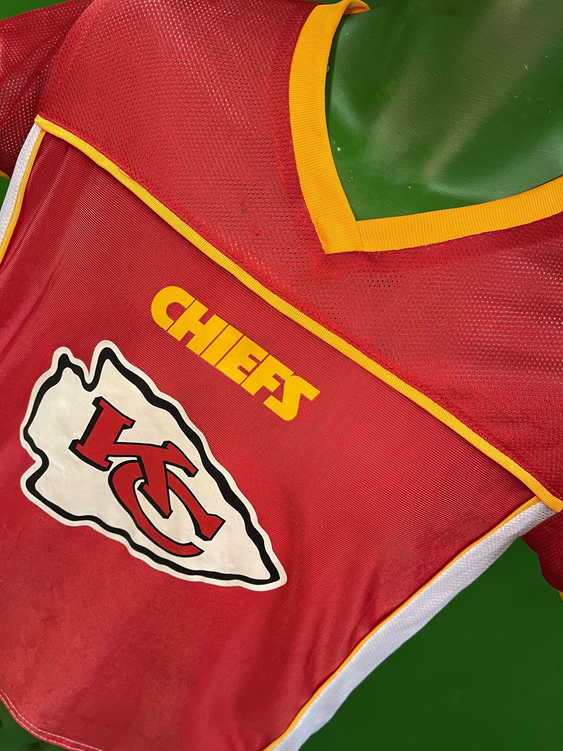 NFL Kansas City Chiefs Reversible Flag Football Jersey Youth Large 14-16