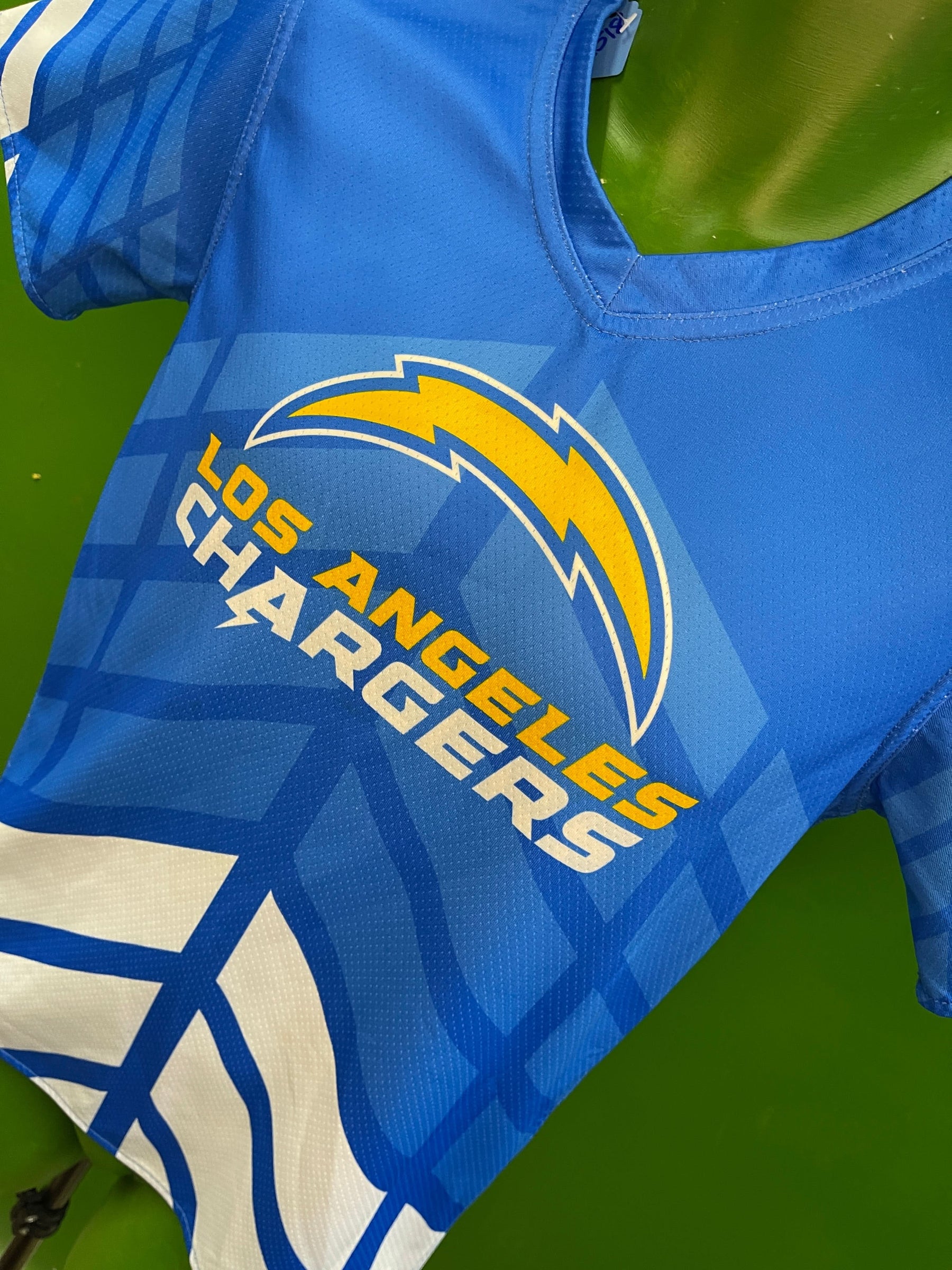 NFL Los Angeles Chargers Flag Football Reversible Jersey Youth Medium 10-12