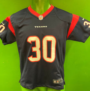 NFL Houston Texans Andre Johnson #30 Game Jersey Youth Medium 10-12