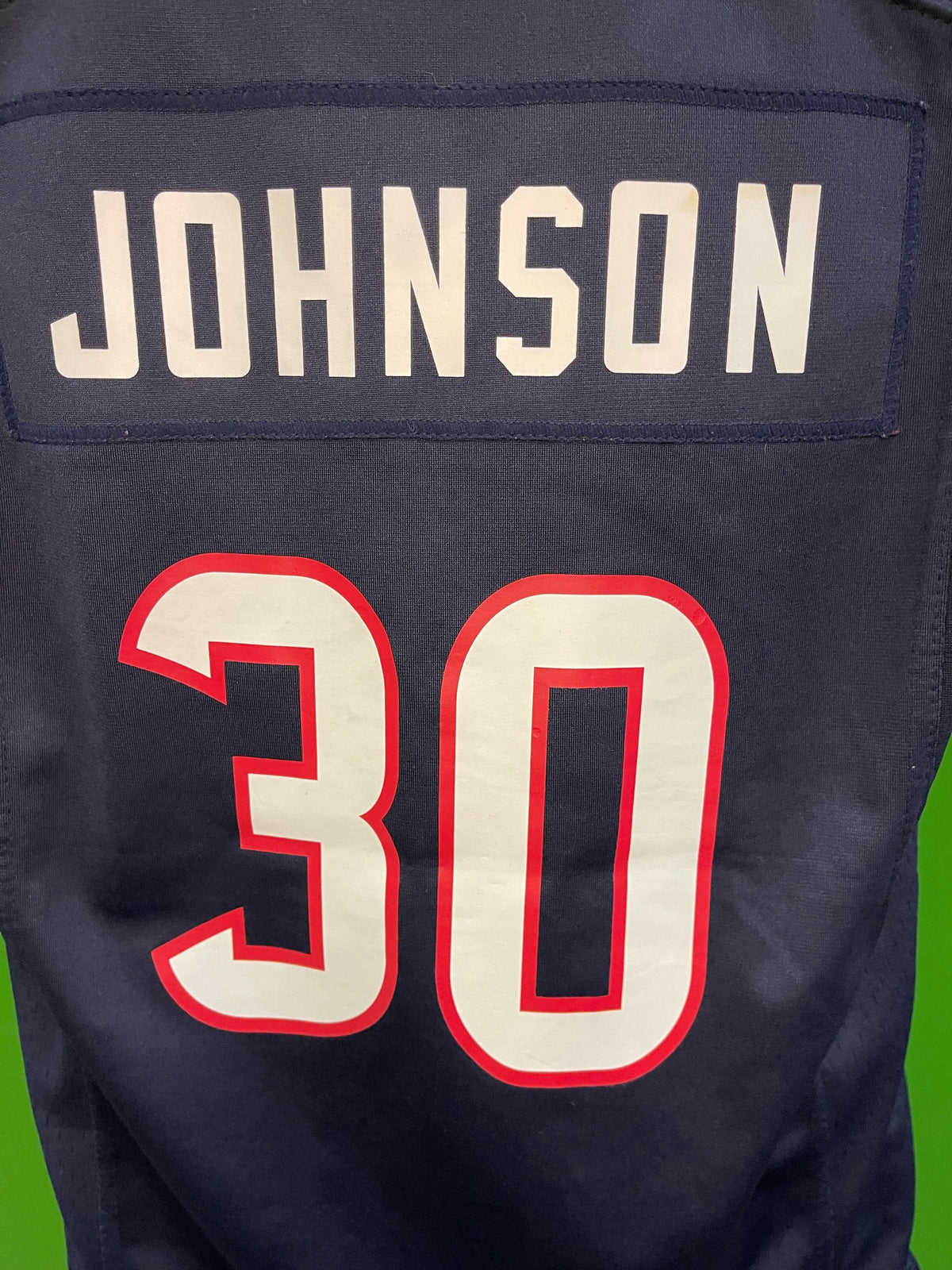 NFL Houston Texans Andre Johnson #30 Game Jersey Youth Medium 10-12